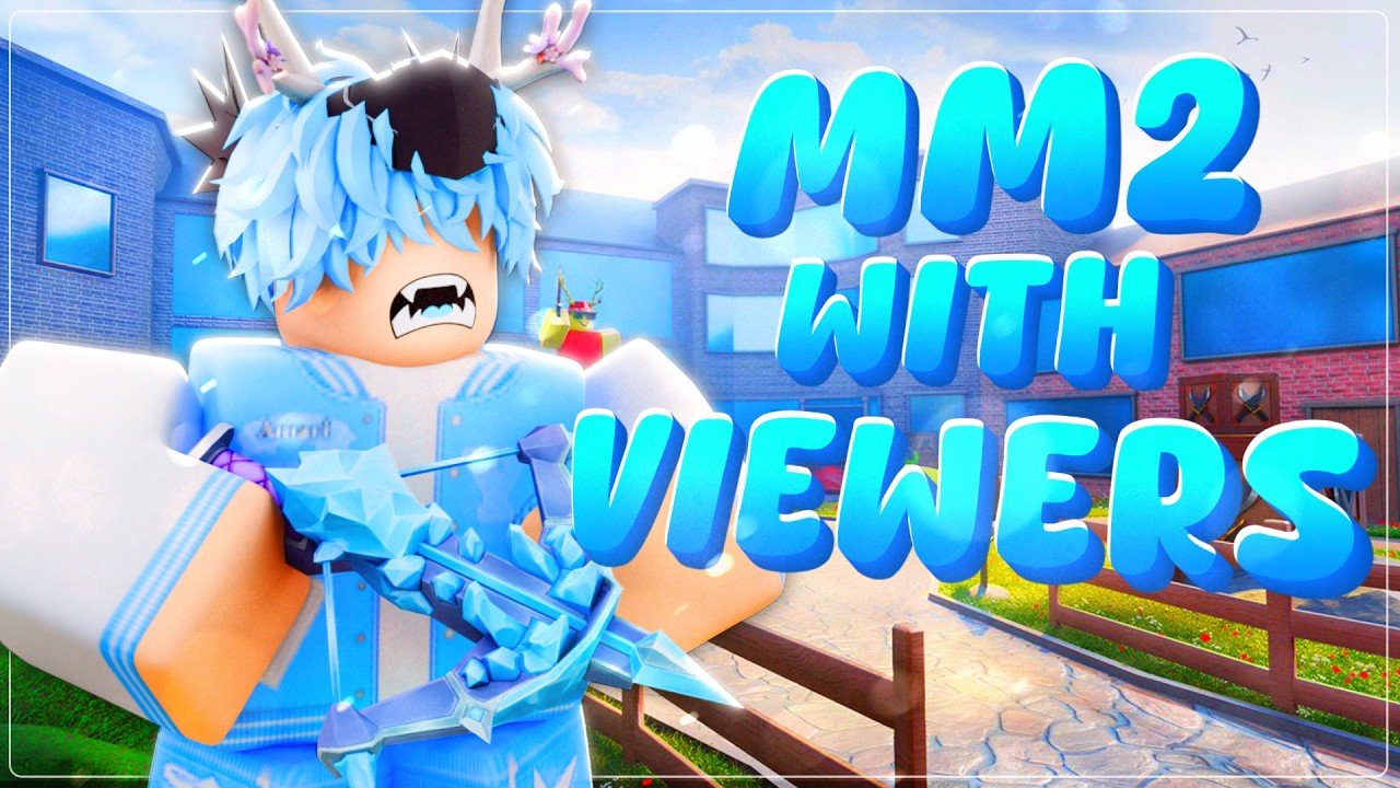 Playing MM2 With Viewers! Roblox Murder Mystery 2 Gameplay